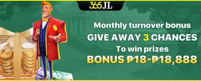 Monthly Turnover Jackpot banner